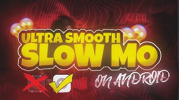 best smooth slow motion app for Android | VSCO tutorial