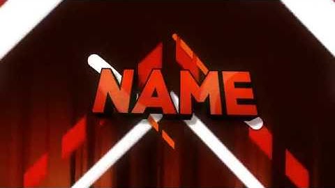 Orange 2D Intro Template | Intro