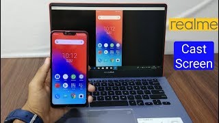 How to Cast RealMe Mobile Screen to Laptop/PC, Wireless (Realme Feature)