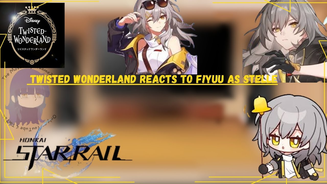 TWST react to F!Yuu as Stelle!!Original Au not idea!!