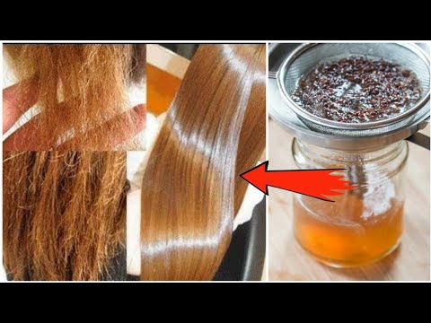 Спрей для волос из семян льна в домашних условиях