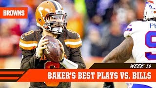 Baker Mayfield's Best Plays in Week 10 Victory vs. Bills | Cleveland Browns