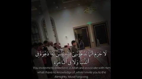 القارئ علي عبدالسلام اليوسف |غافر|