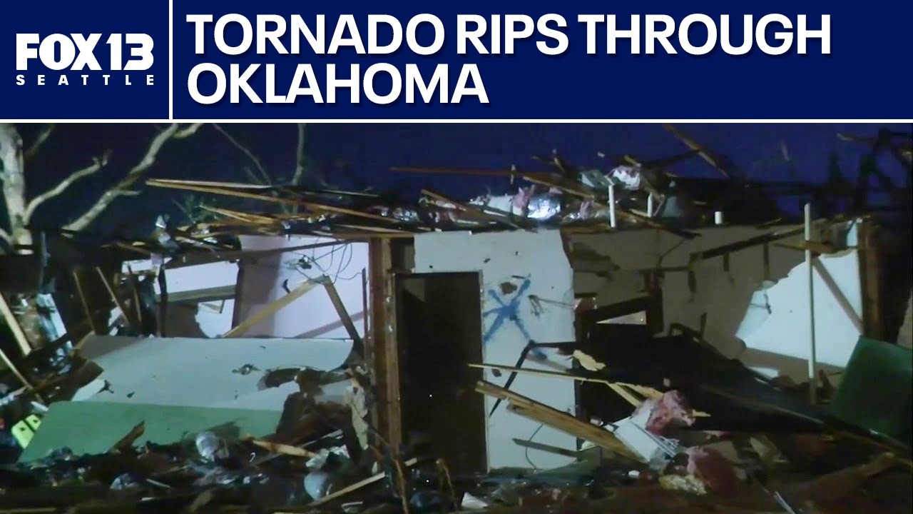 Tornado causes widespread damage across Oklahoma | FOX 13 Seattle - YouTube