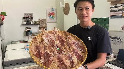 Đặc điểm mực khô câu 20 - 24con từ Đặc khu Phú Quý