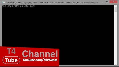 T4vn.com - [C#] Hướng dẫn bỏ dấu Tiếng Việt trong Console