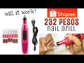 TESTING THIS NAIL DRILL FROM SHOPEE | Is It Beginner-Friendly? Polygel Nails using Coscelia E-File