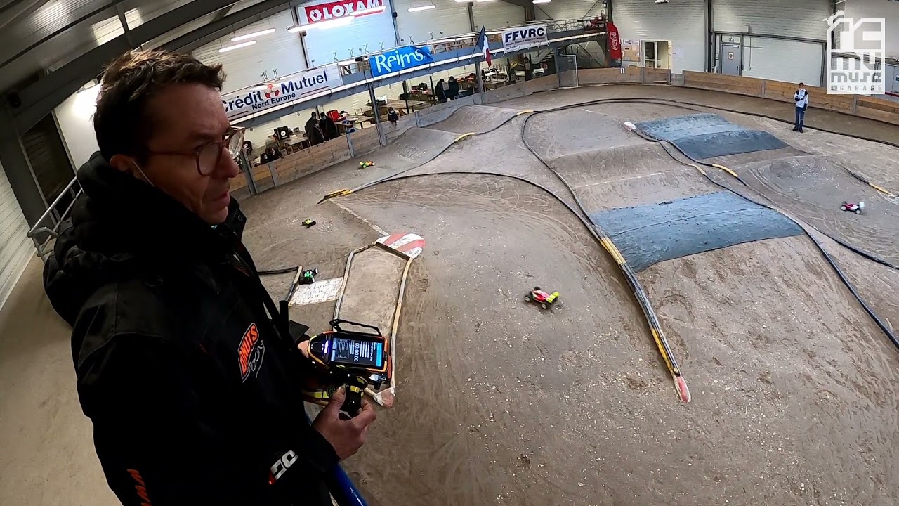 2 ème roulage test Xray XB4 2022 dirt à Reims