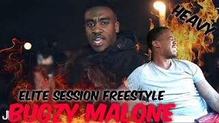 AMERICAN REACTS TO UK RAPPERS Bugzy Malone - Elite Session Freestyle