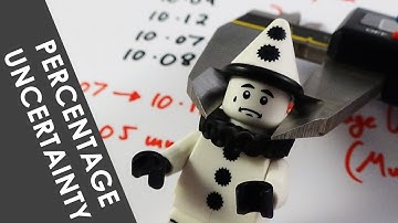 A Level Practical Endorsement - Percentage Uncertainty for Multiple Readings