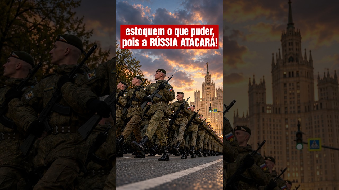 EUROPA AVISA: Putin nos ATACARÁ! Se preparem para a GUERRA contra RÚSSIA!