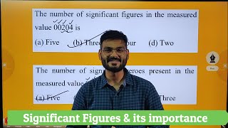 Class 11 | Unit and Measurements 19 | Significant Figures