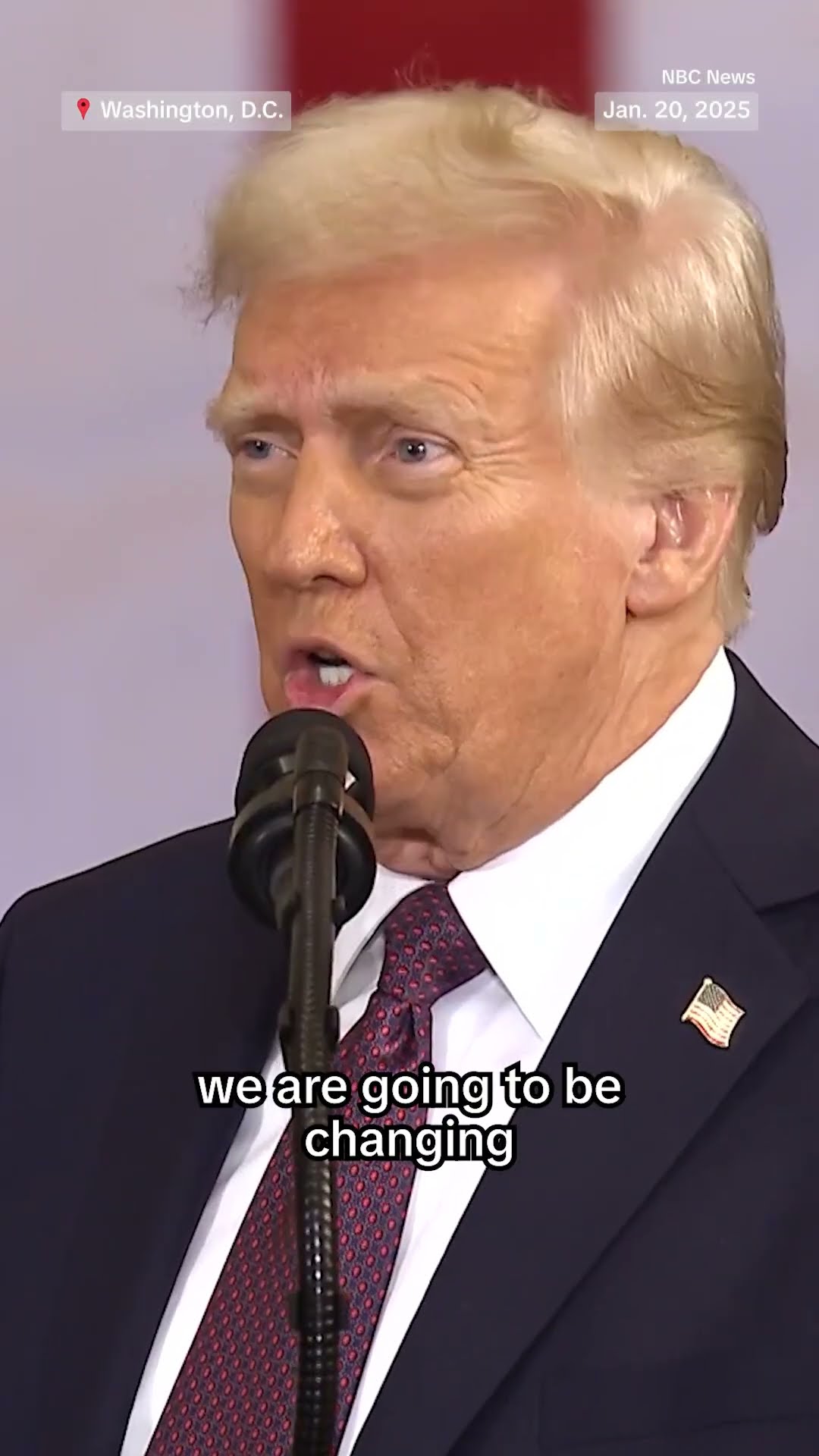 Watch highlights from Trump's inaugural address