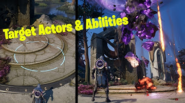 [UE5]  Episode 07 - Target Actors & Abilities | Gameplay Ability System Basics