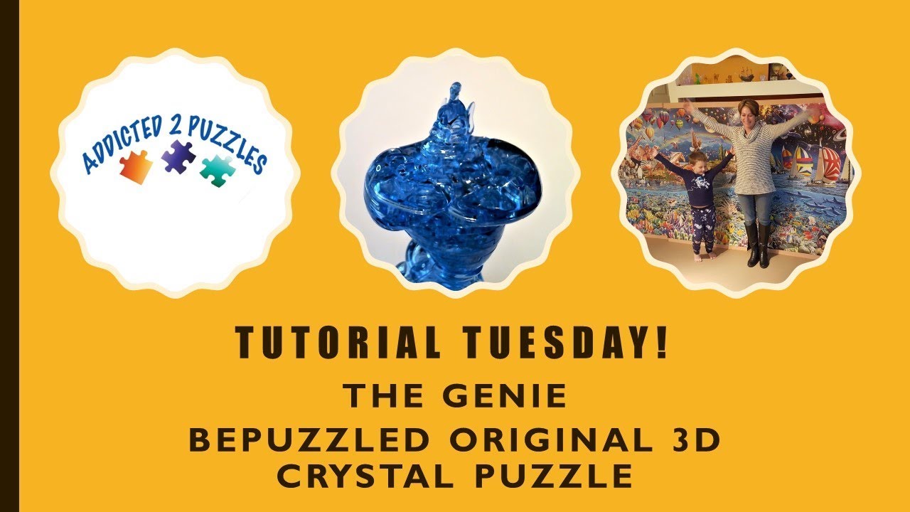 Genie 3D Crystal Puzzle Tutorial YouTube