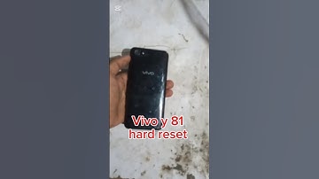 Vivo Y81 Hard Reset | Unlock Without Password | 100% Working 🔥 #Shorts