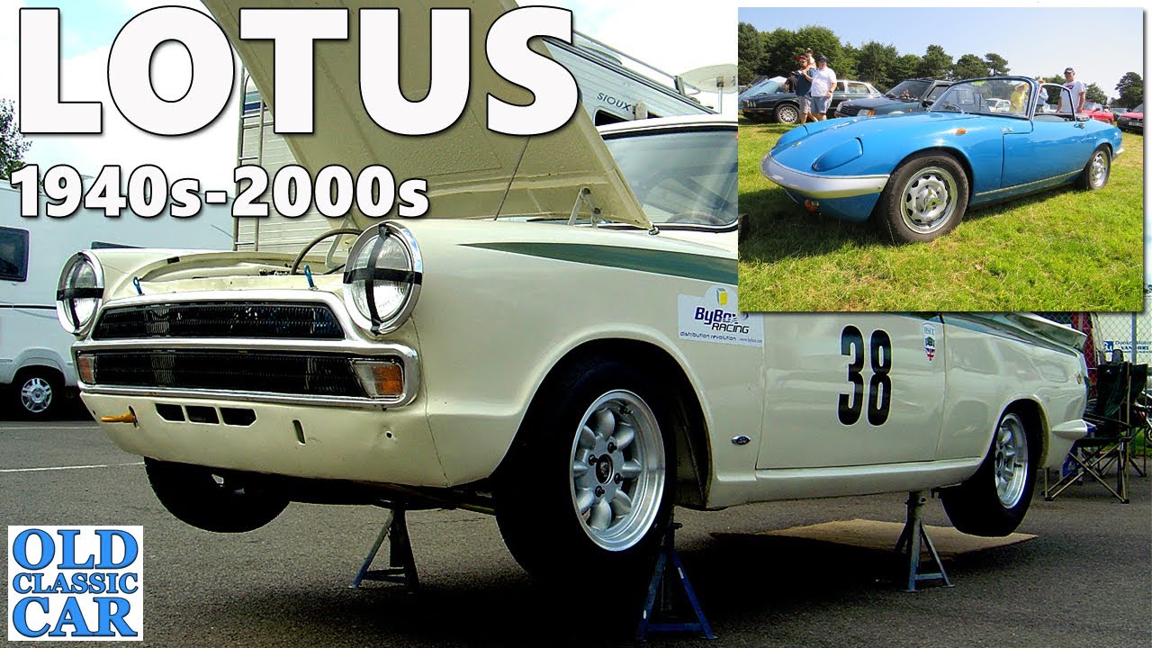Classic Lotus cars - inc Lotus Elan, Esprit, Europa, Lotus 6 & 7, Lotus Cortina Mk1 & one-off cars