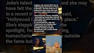 Why Angelina Jolie Said No To Marvels Eternals Sequel