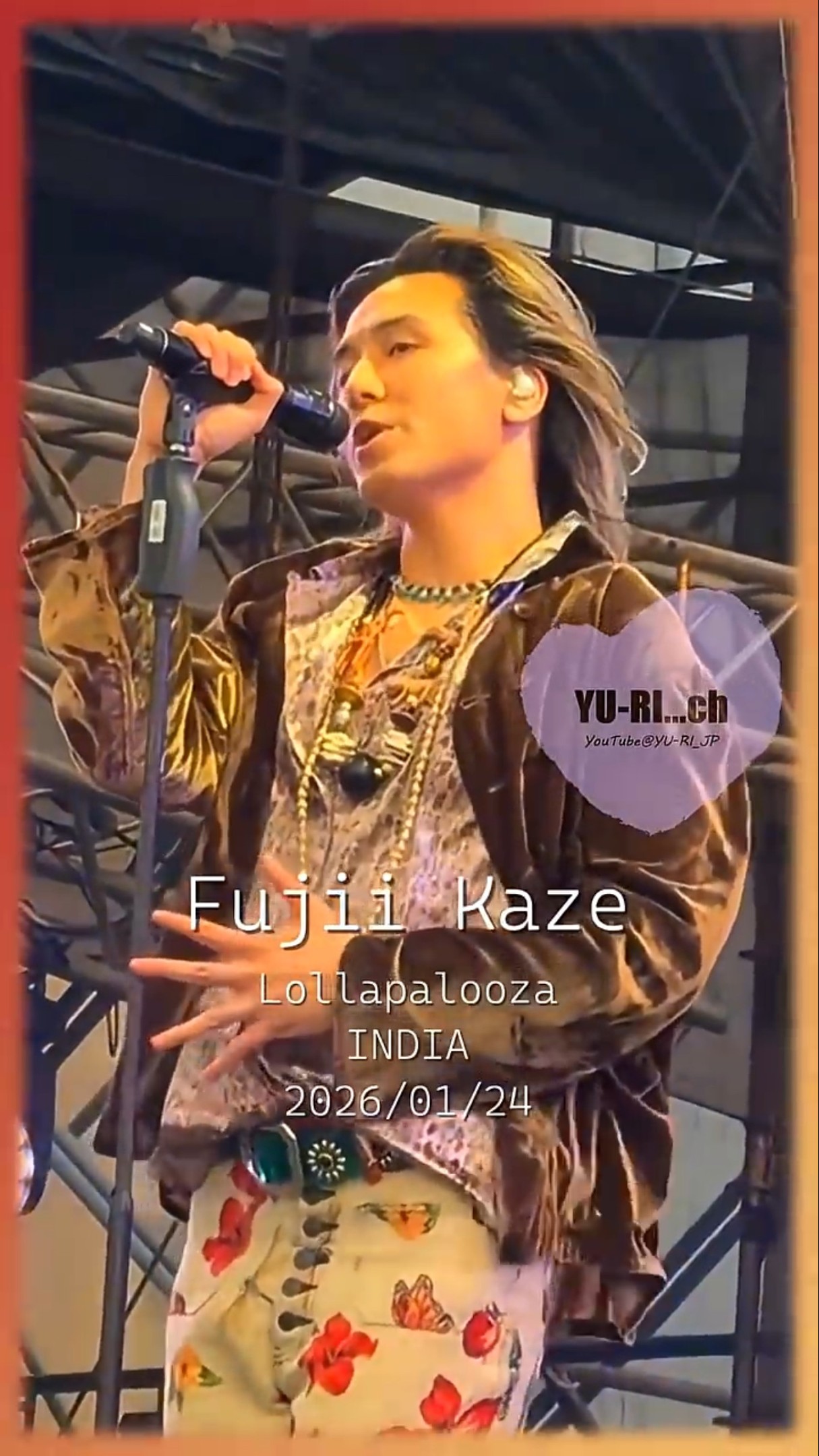 Fujii Kaze Lollapalooza India 2026 -Casket Girl-#藤井風 #fujiikaze