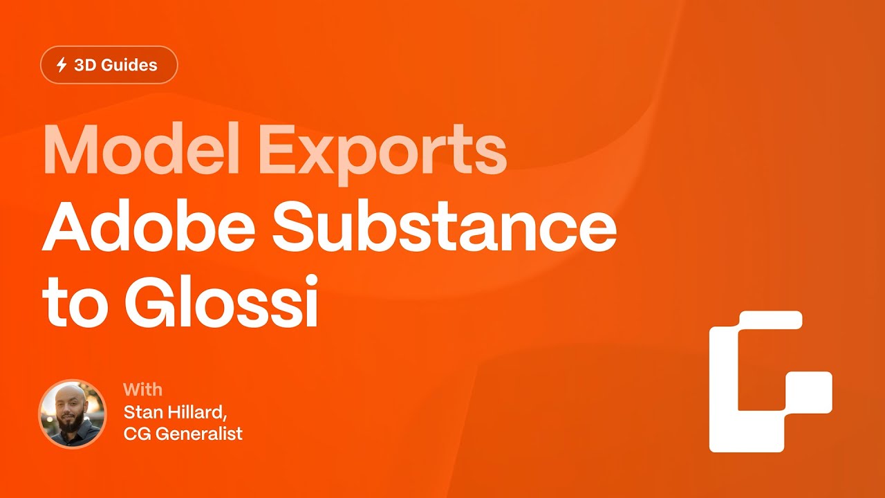 How to Export 3D Models from Substance 3D Painter for Glossi - YouTube