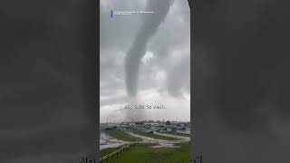 Waterspout spotted off Long Island, NY