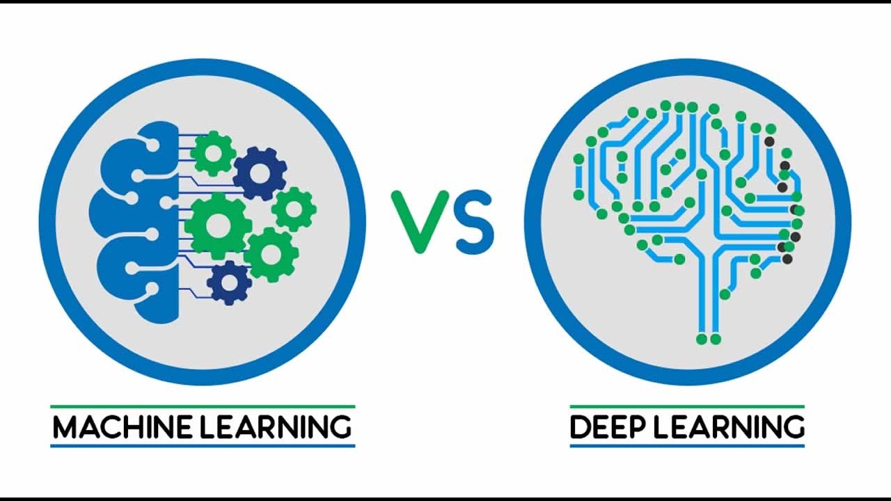 Deep Learning & Machine learning مقارنة