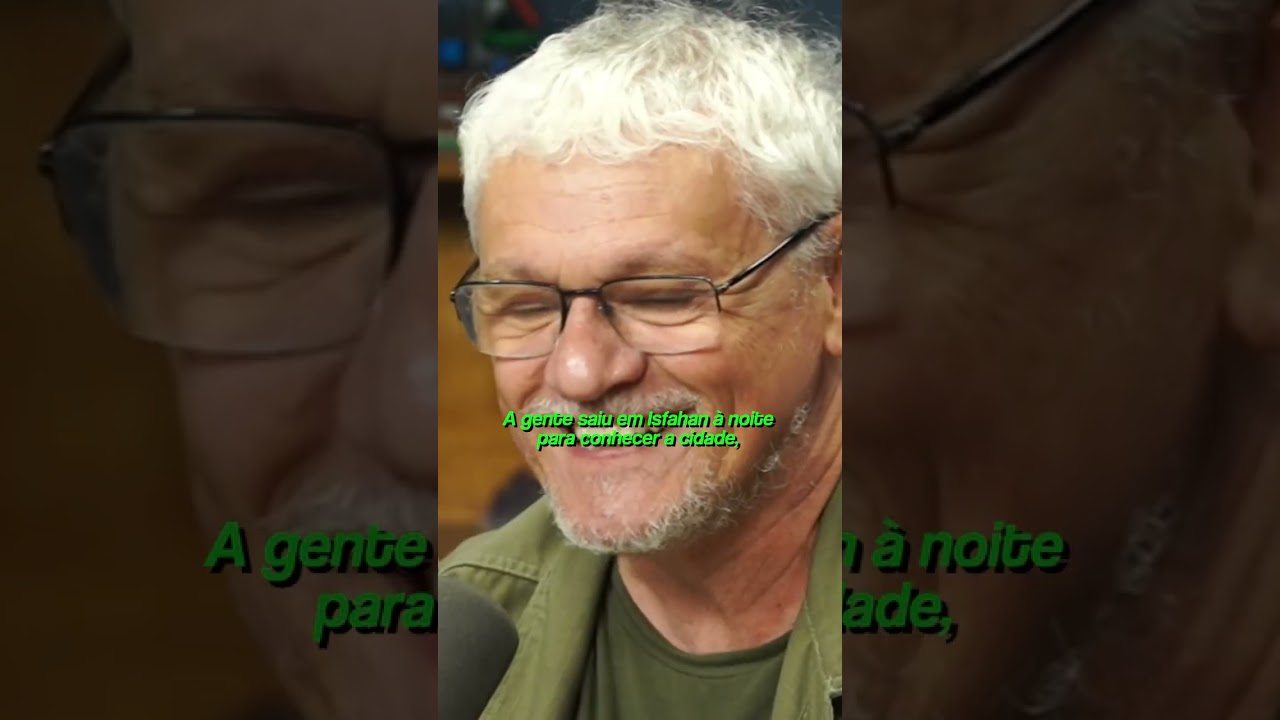 O QUE ELE VIU NO IRÃ DE NOITE? 😱 #iran #viagem #podcast #cortes #fyp