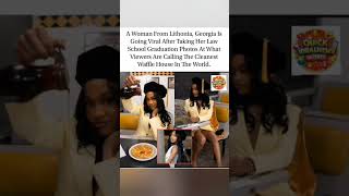 Law grad pics at Waffle House 🔥🎓 #Graduation #WaffleHouse #Viral #LawSchool #Iconic