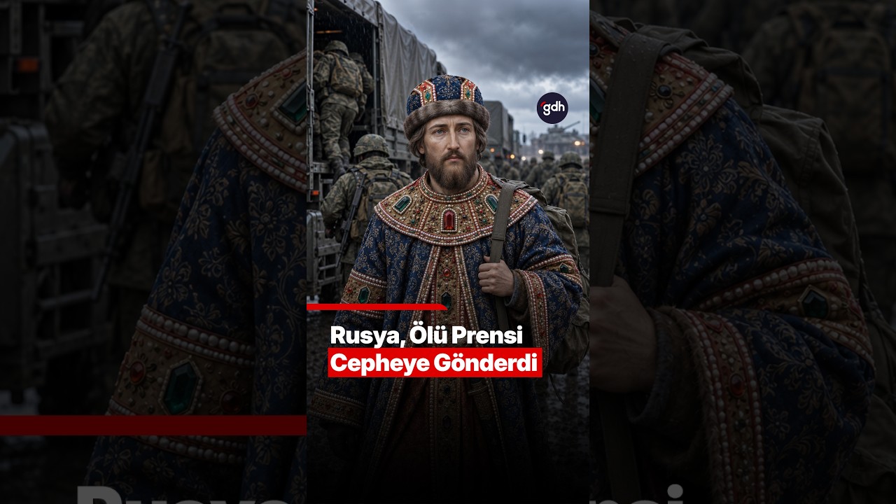 Rusya 600 Yıllık Prensin Kemiklerini Cepheye Gönderdi
