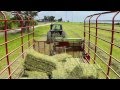 Square Bale Launching at Rolling Oaks Farm on 6-3-2015