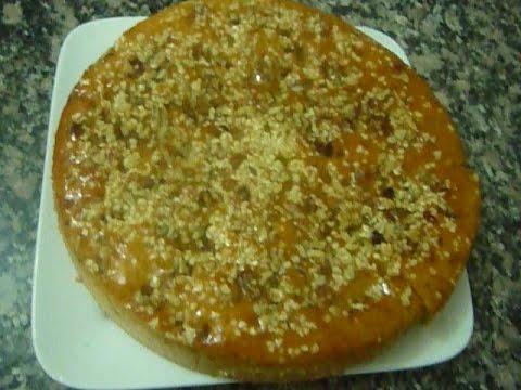 Cake with raisins and nuts video