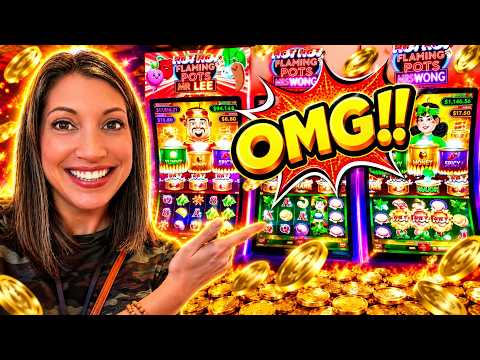 OMG..I thought I was going down but then this happened on Hot Hot Flaming Pots slot machine