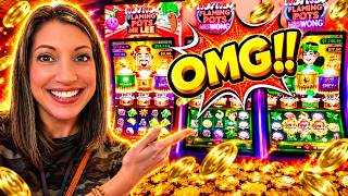 OMG..I thought I was going down but then this happened on Hot Hot Flaming Pots slot machine screenshot 1