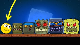 RED BALL 4: GOLD BALL vs ALL BOSS in Funny Ball Adventure 'NORMAL vs SUPERSPEED' Speed Run Gameplay screenshot 5