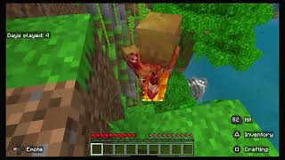 My first day on Sundown SMP Bedrock Anarchy Server thank you Phantomlimb!