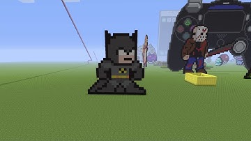 Minecraft 8-Bit Batman Tutorial