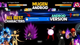 New Anime Mugen Crossover Android All BEST Anime Characters Mugen [ANDROID-OFFLINE] Download.