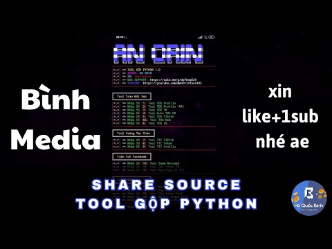 [ SHARE ] SOURCE TOOL GỘP PYTHON HƠN 20 CHẾ ĐỘ MỚI NHẤT