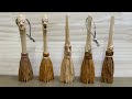 [우드카빙]목각인형 조각하기-빗자루 Woodcarving-Carve a Broom