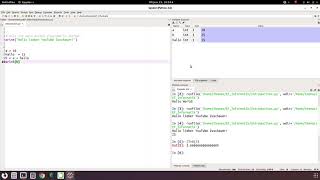 Programmieren in Python Teil 2 Grundlagen (erstes Programm, Variablen, Ausblick)