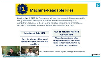 Payercast S01E01 - Reviewing Price Transparency Rules and Exploring a Machine Readable File (MRF)
