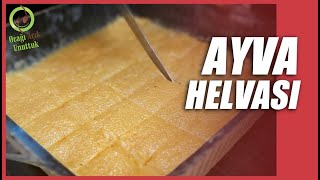 Ayva Helvasi Yapalim Mi? Bu Tari̇fe Bayilacaksiniz