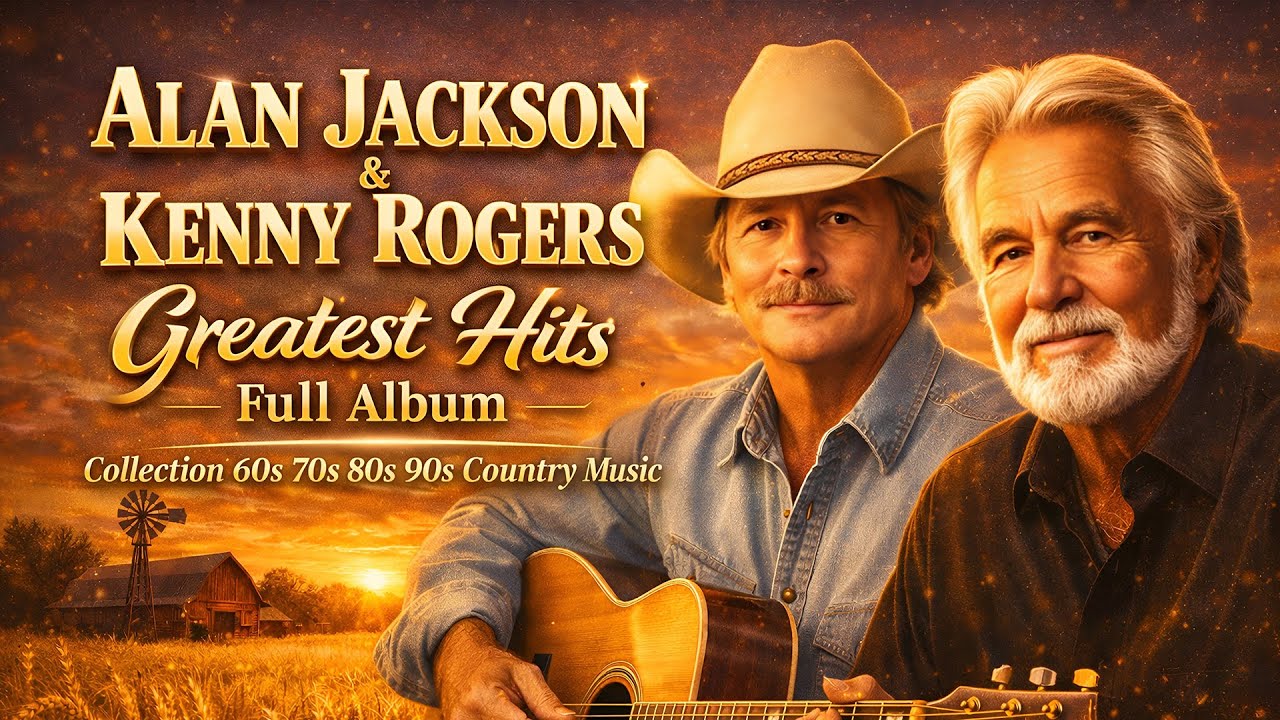 Alan Jackson & Kenny Rogers Greatest Hits Full Album | Collection 60s 70s 80s 90s Country Music