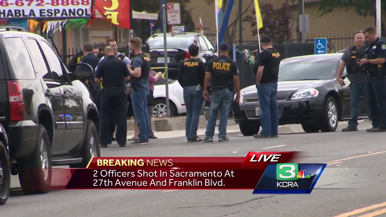 2 Sacramento police officers shot by suspect in south Sacramento