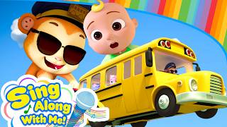 wild monkey bus ride wheels bus sing along me kids songs