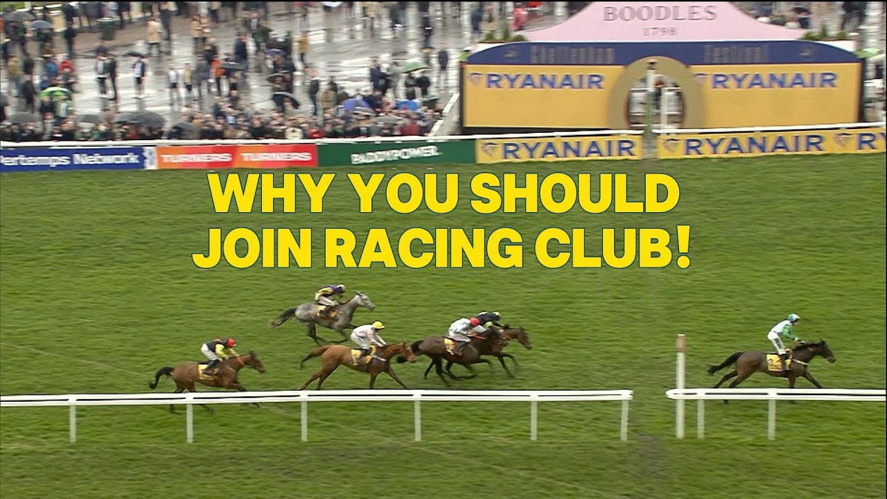 WHY YOU SHOULD JOIN RACING CLUB!