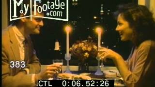 1990s New York City Candle Light Dinner