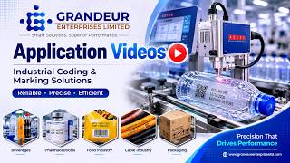 Application Videos | Industrial Coding and Marking Solutions | Grandeur Enterprises Ltd.