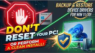 Don’t Reset OR Perform CLEAN Install Windows 11/10 Until You Do This!