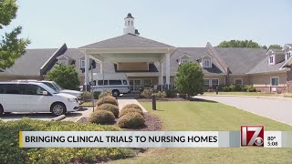 Bringing clinical trials to nursing homes